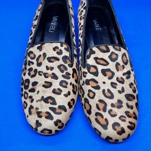 VANELI Vero Cuoio Cheetah Leopard Print Slide-on Flats